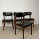 6 vintage Scandinavian chairs attributed to SAX – 1960s