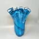 1970s Exquisite "Fazzoletto" Murano Glass Vase by Dogi, Italy