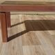 Vintage coffee table, Vallauris ceramics, signed J.d'Asti