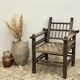 Fauteuil ancien corde