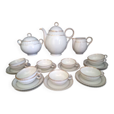 Bernardaud & Co, Limoges - Art Deco coffee or tea service