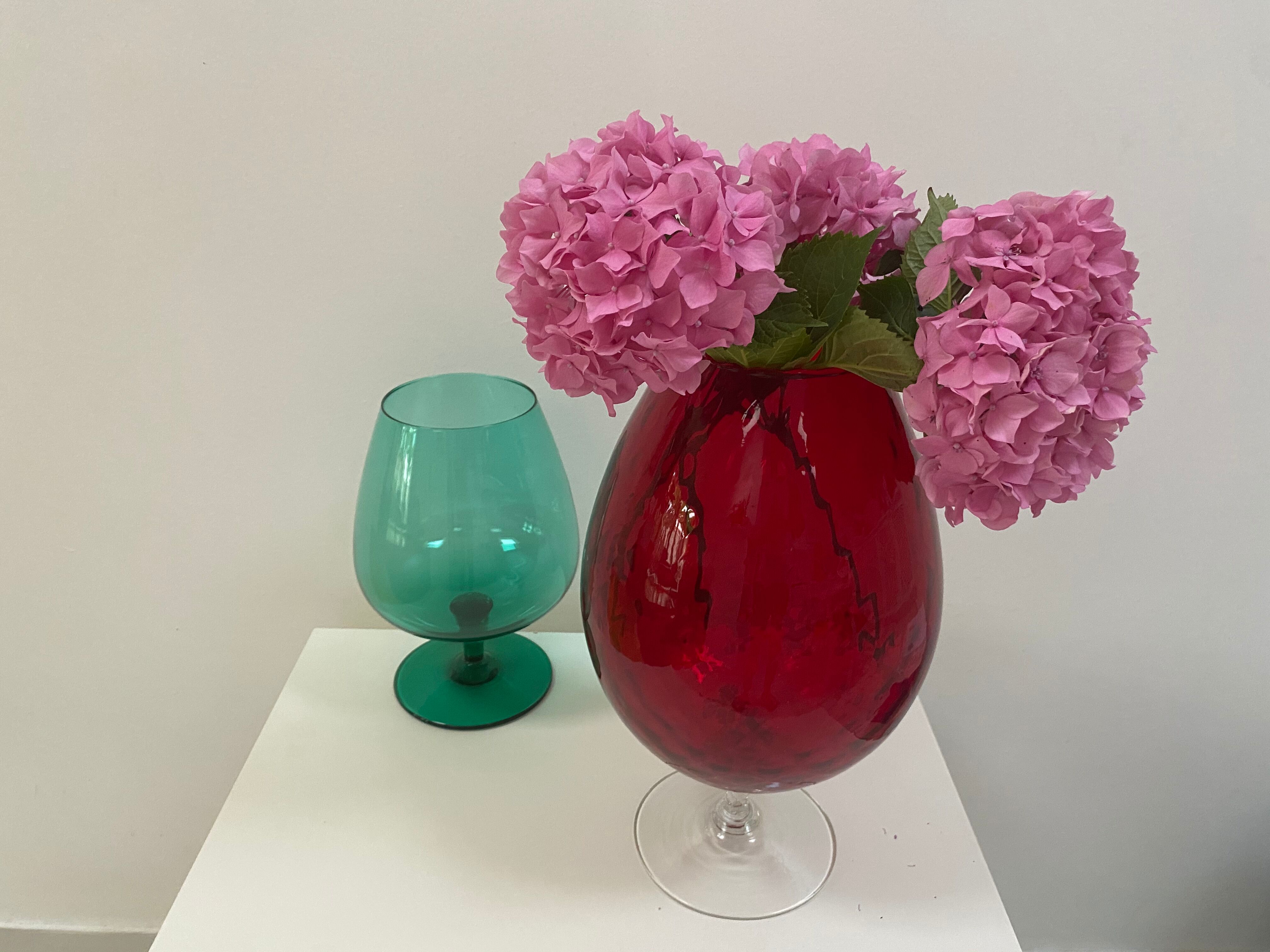Cup Vase XL of Italy Empoli 50s