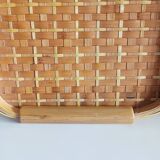 Rattan tray