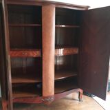 Armoire marquetée bois de rose