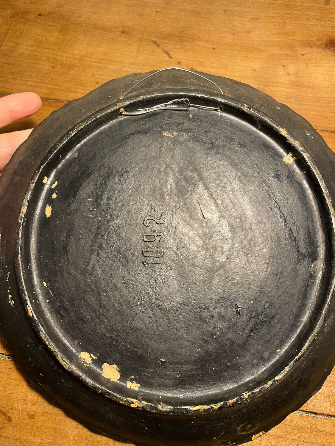 2 wall plates circa 1900