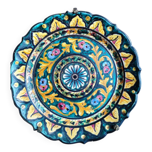 Assiette décorative - main