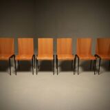 Set of 6 Post Modern Dining Chairs by Cidue Italy 1990s