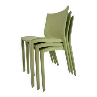 CHAISES SLICK-SLICK PHILIPPE STARCK  LOT DE 3