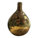 Dame-jeanne en verre ambré