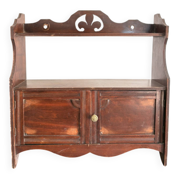 Etagère Murale Meuble Rangement Bois Cuisine Art Déco Populaire Année 1930