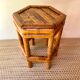 Bamboo plant-holder stool