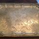 Vintage engraved metal top