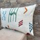 Moroccan pillowcase, Berber cushion cover, woven pillowcase