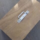 Malle ancienne en véritable bois