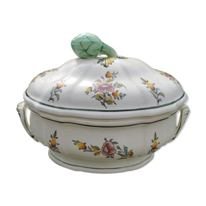 Soupière, demi porcelaine Lunéville,