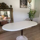 Table basse pied tulipe Gautier vintage