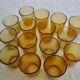 Service carafe et 15 verres vintage