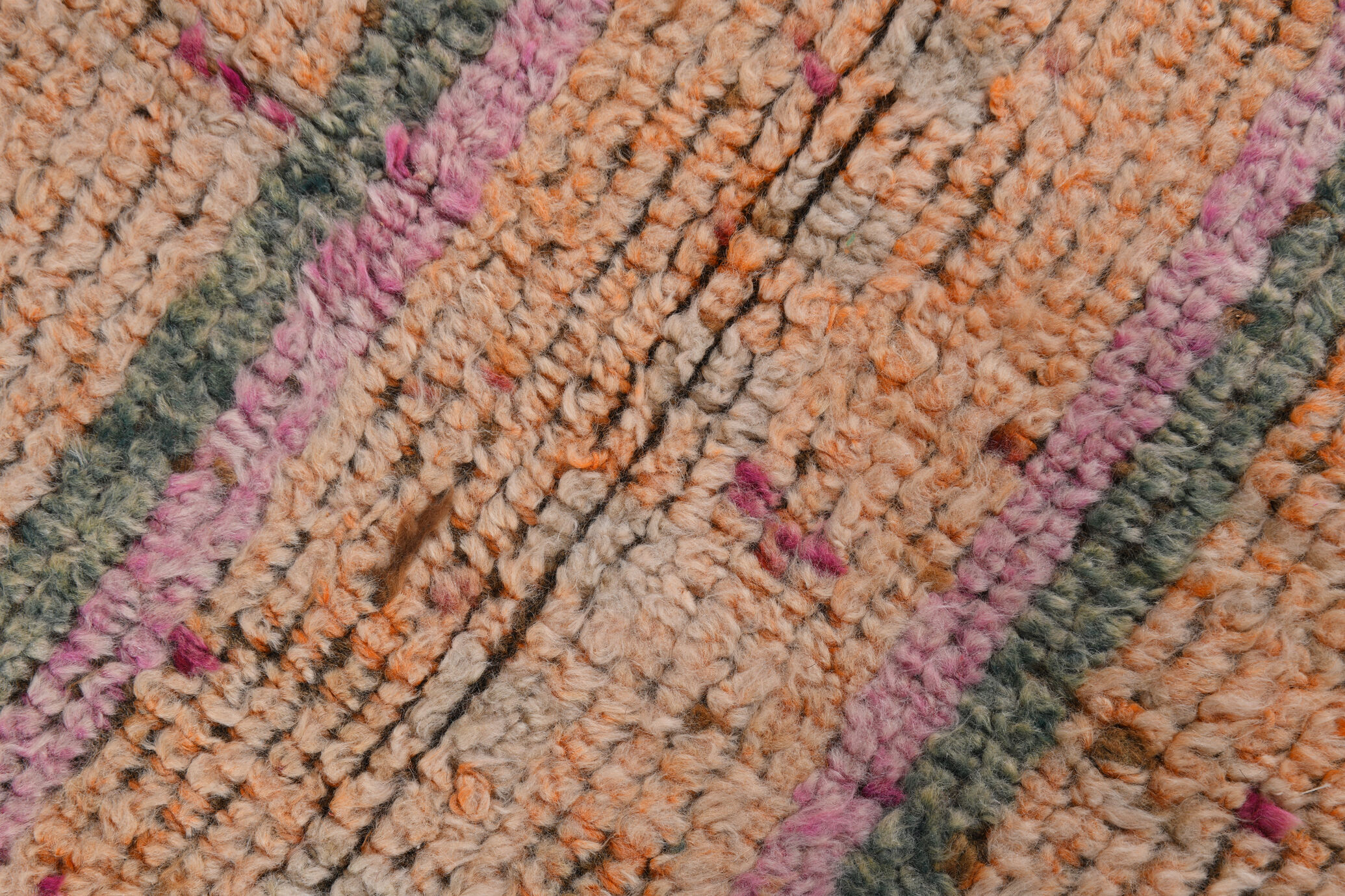 3x9 Vintage Geometric Runner Rug, 89x283Cm
