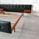 Lit scandinave en palissandre