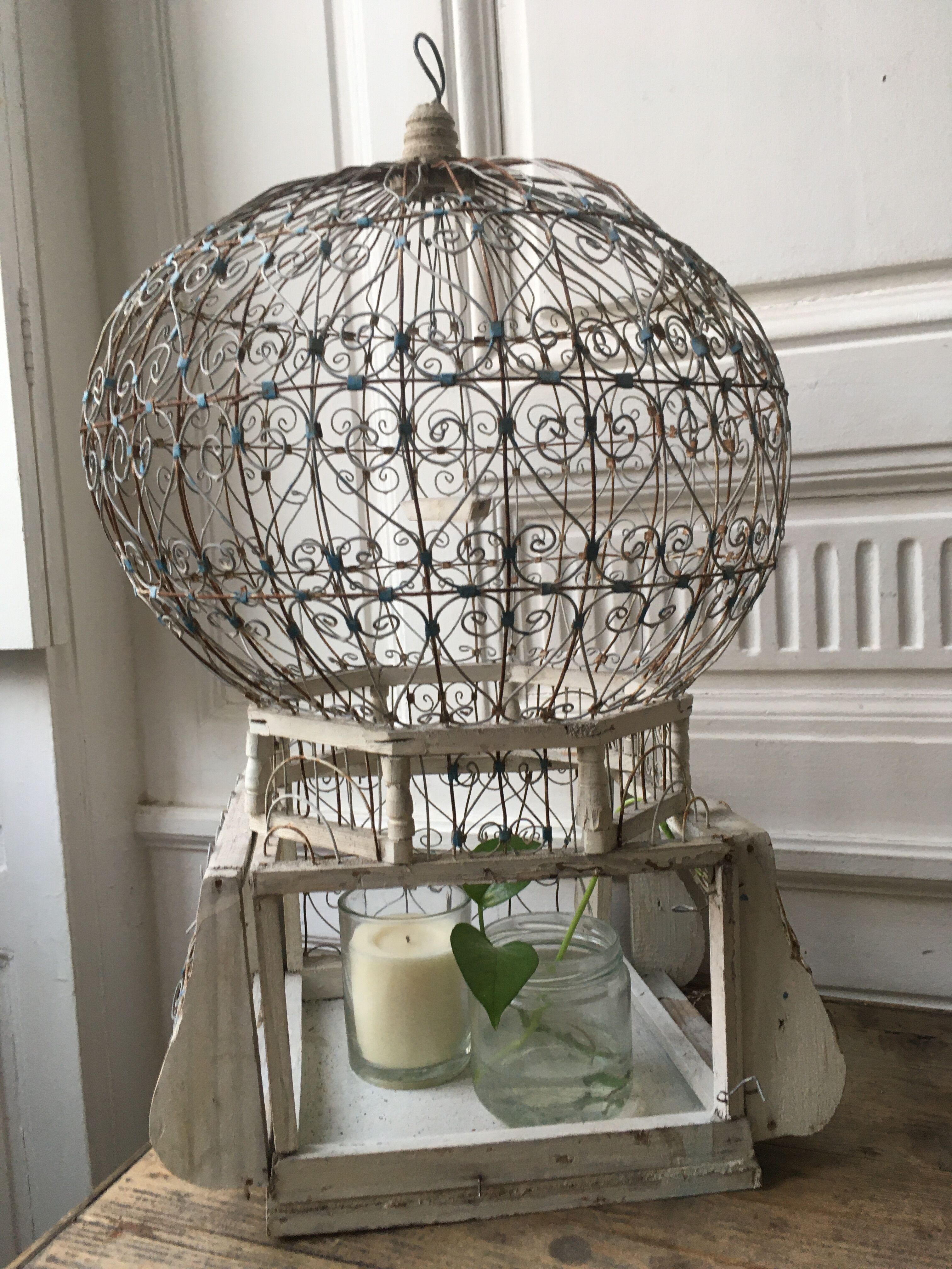 Vintage Berber Bird Cage
