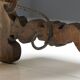 Rustic Folk Art Trestle Table, Spain, 19th Century