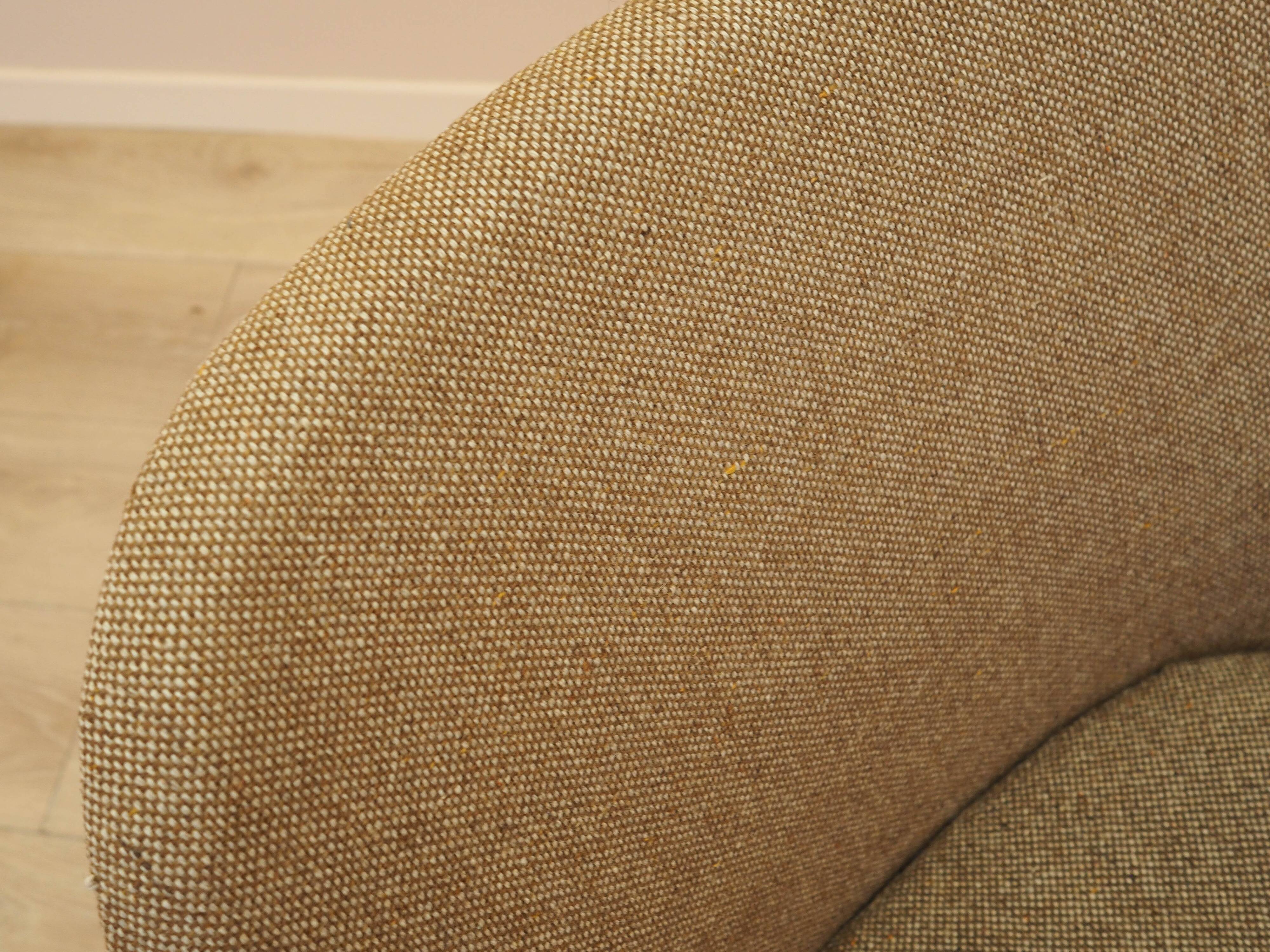 Brown armchair, Danish design, 1970s, production: Denmark