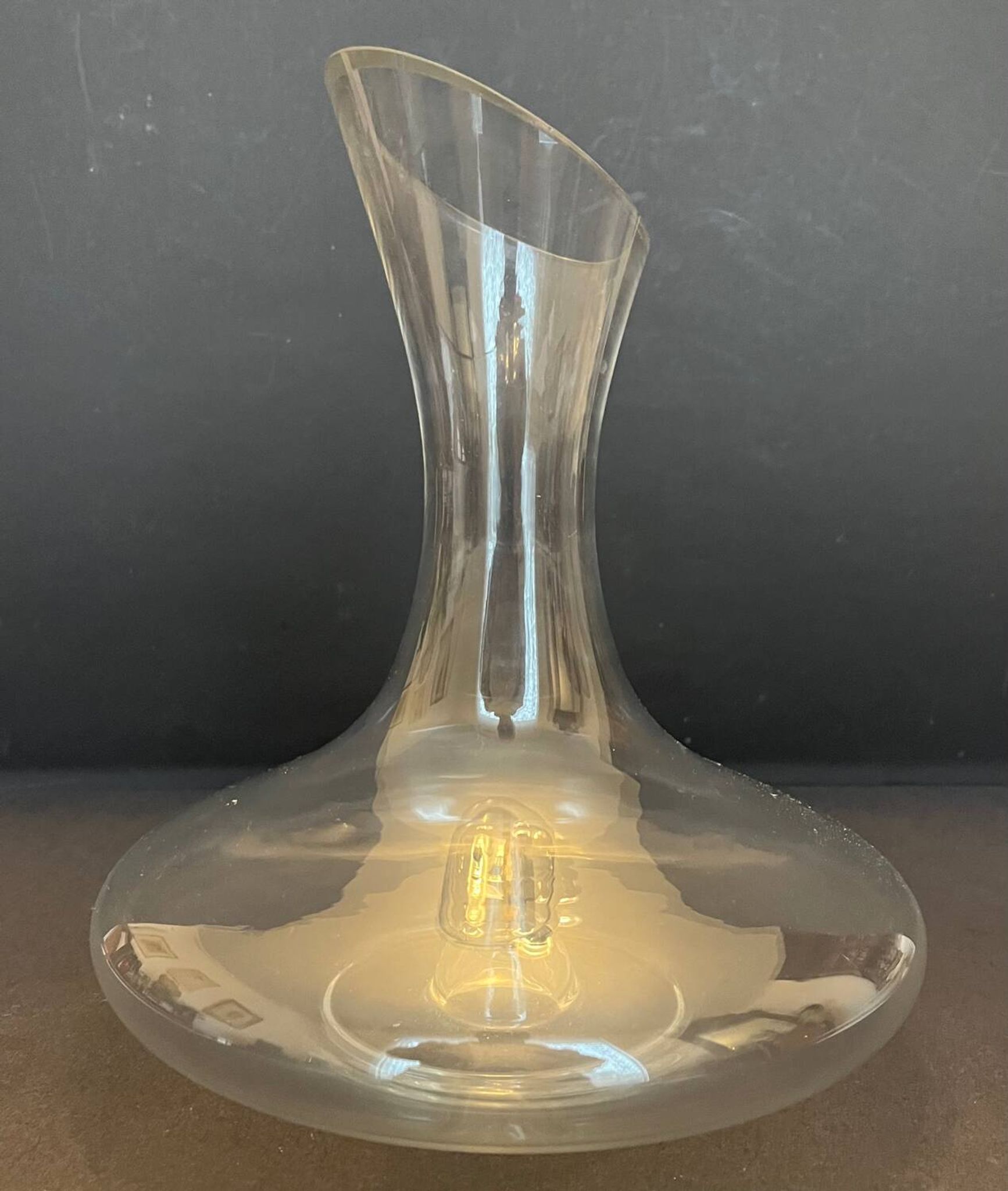 Carafe à décanter en verre