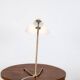 Vintage lamp in brass and acrylic glass, 1960s
