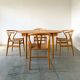 Table à manger Carl Hansen CH337 en chêne huilé