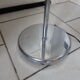 Vintage chrome floor lamp with two adjustable ball spotlights