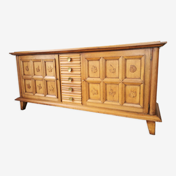 Solid oak sideboard from the 40s