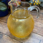 Vintage Orangina style pitcher