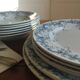 "Byzantine" - 6 deep plates made of St-Amand & Hamage ironstone