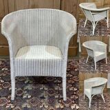 1930s lloyd loom armchair