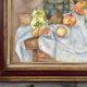 Tableau nature morte encadrée années 80