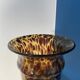 Medicis vase in tortoiseshell-colored blown glass 1970