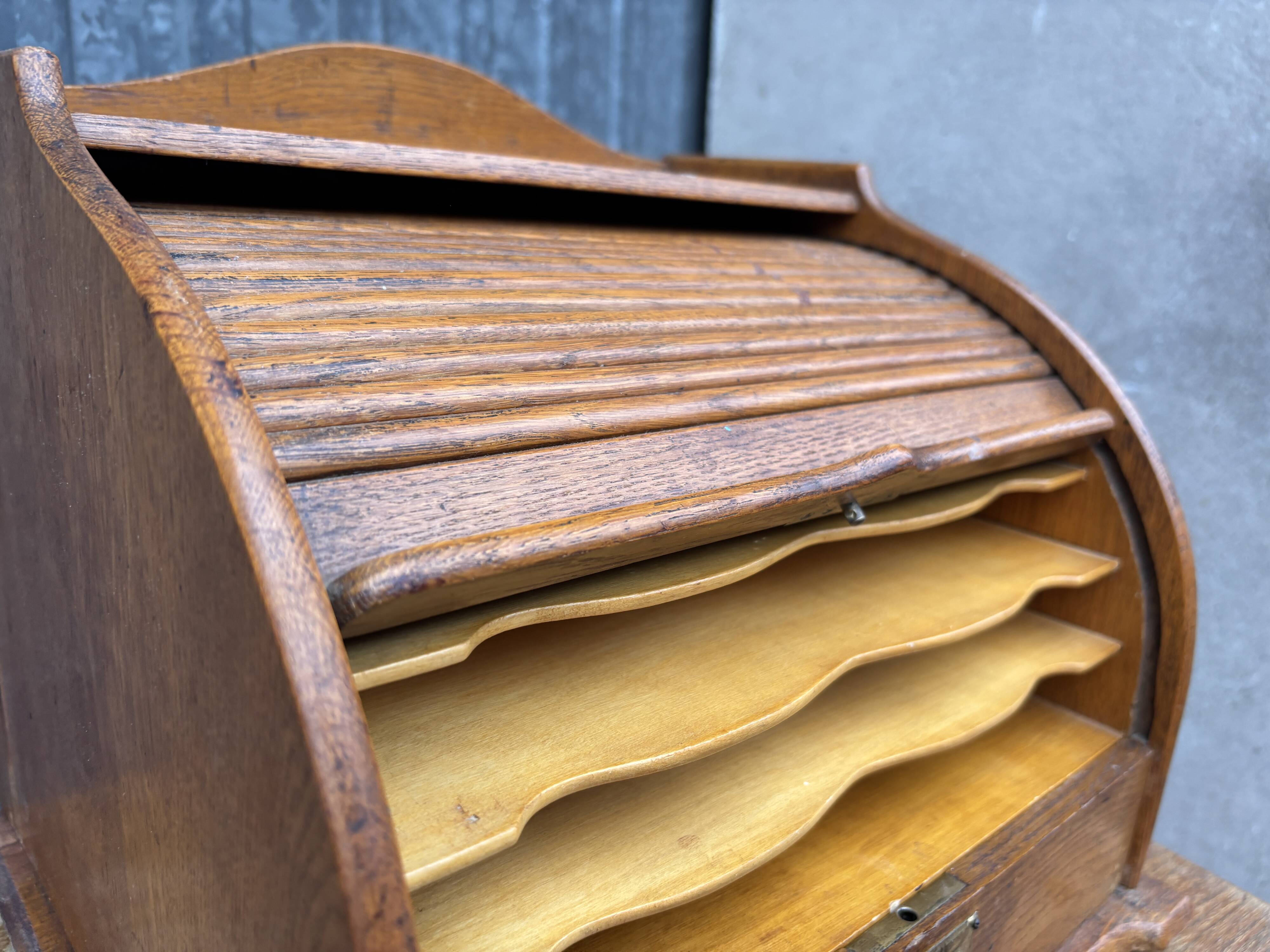 vintage American style office archive box