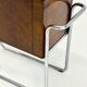Italian walnut bar cabinet by Cova Milano