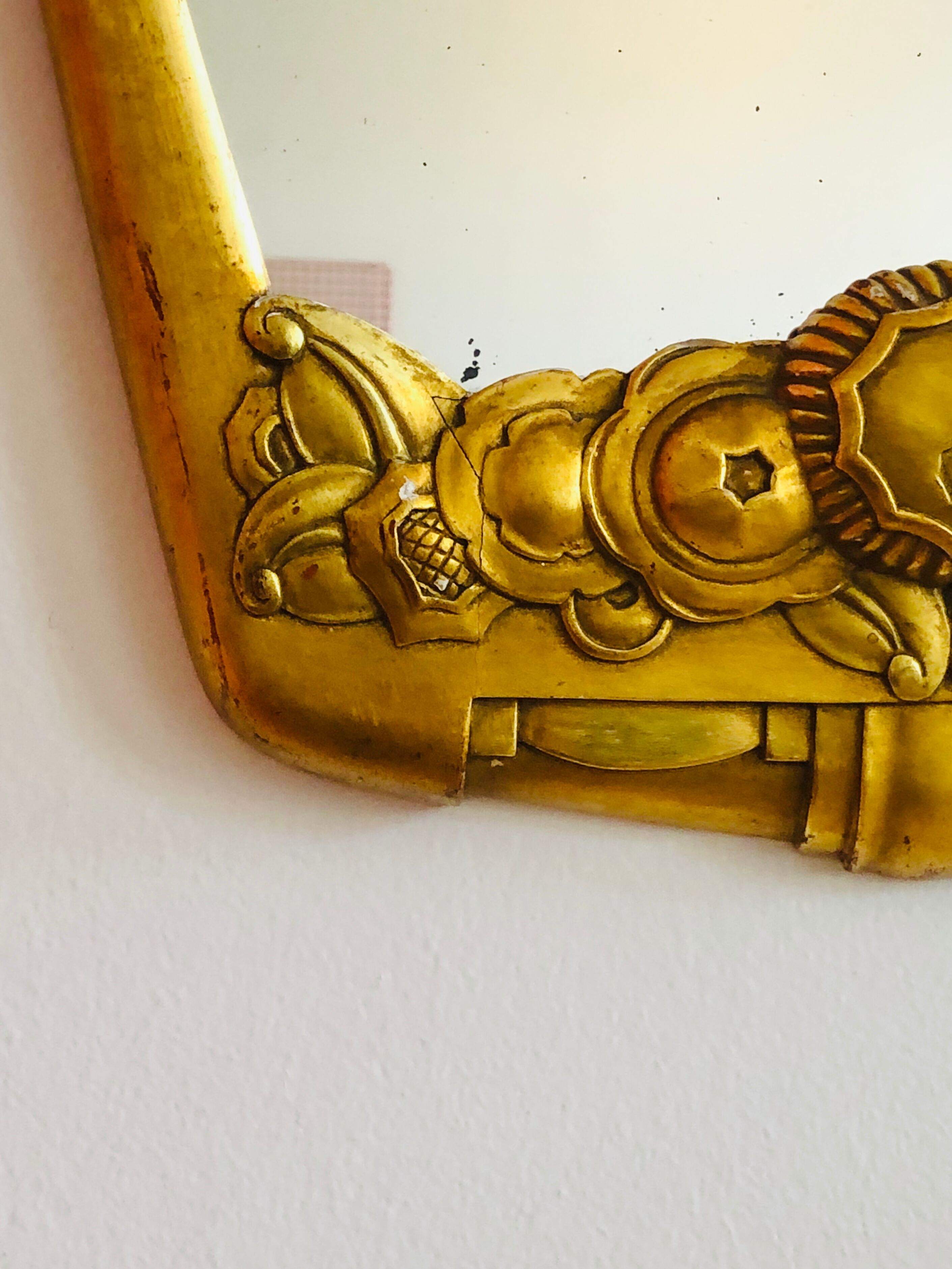 Art deco wall mirror - 77 x 47 cm