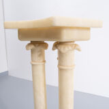 Italian Alabaster Pedestal, 1960s