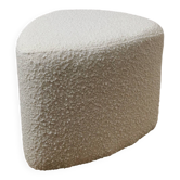 Tabouret tissu Doudou en bouclette – 45×35 cm