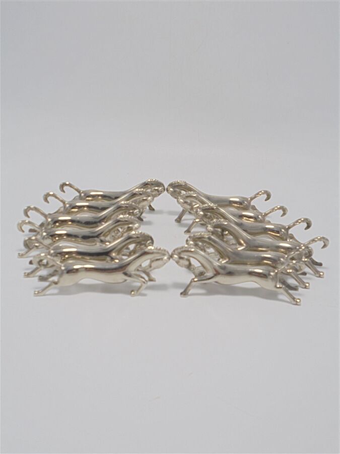 Set of 12 covered holders