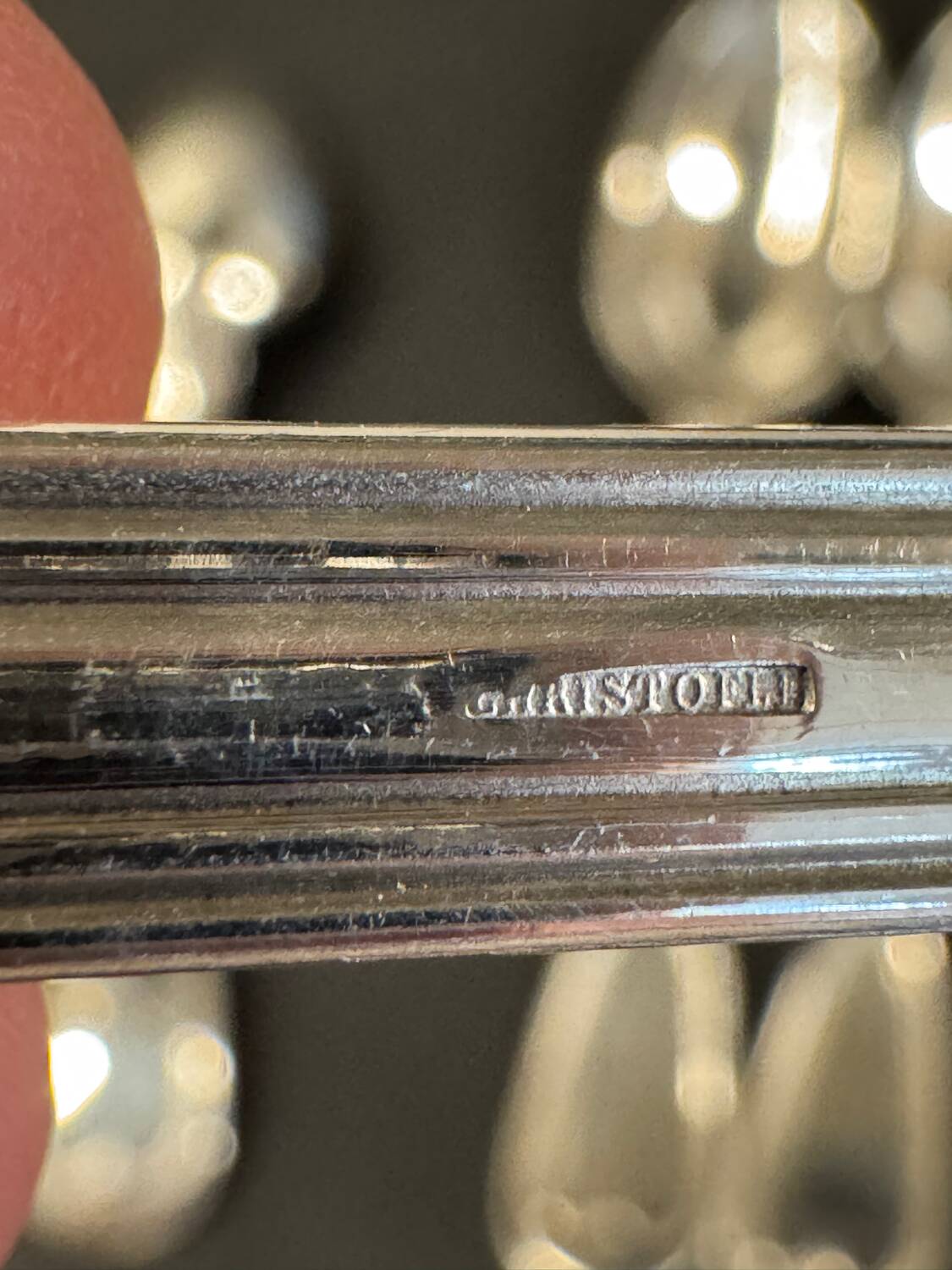 Set of 16 silver-plated cutlery pieces by Christofle and J Cassés&cie