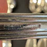 Set of 16 silver-plated cutlery pieces by Christofle and J Cassés&cie