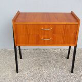 Scandinavian teak side table