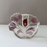 Vase soliflore en verre texturé, Allemagne