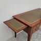 Louis XVI style flat desk in 19th century mahogany