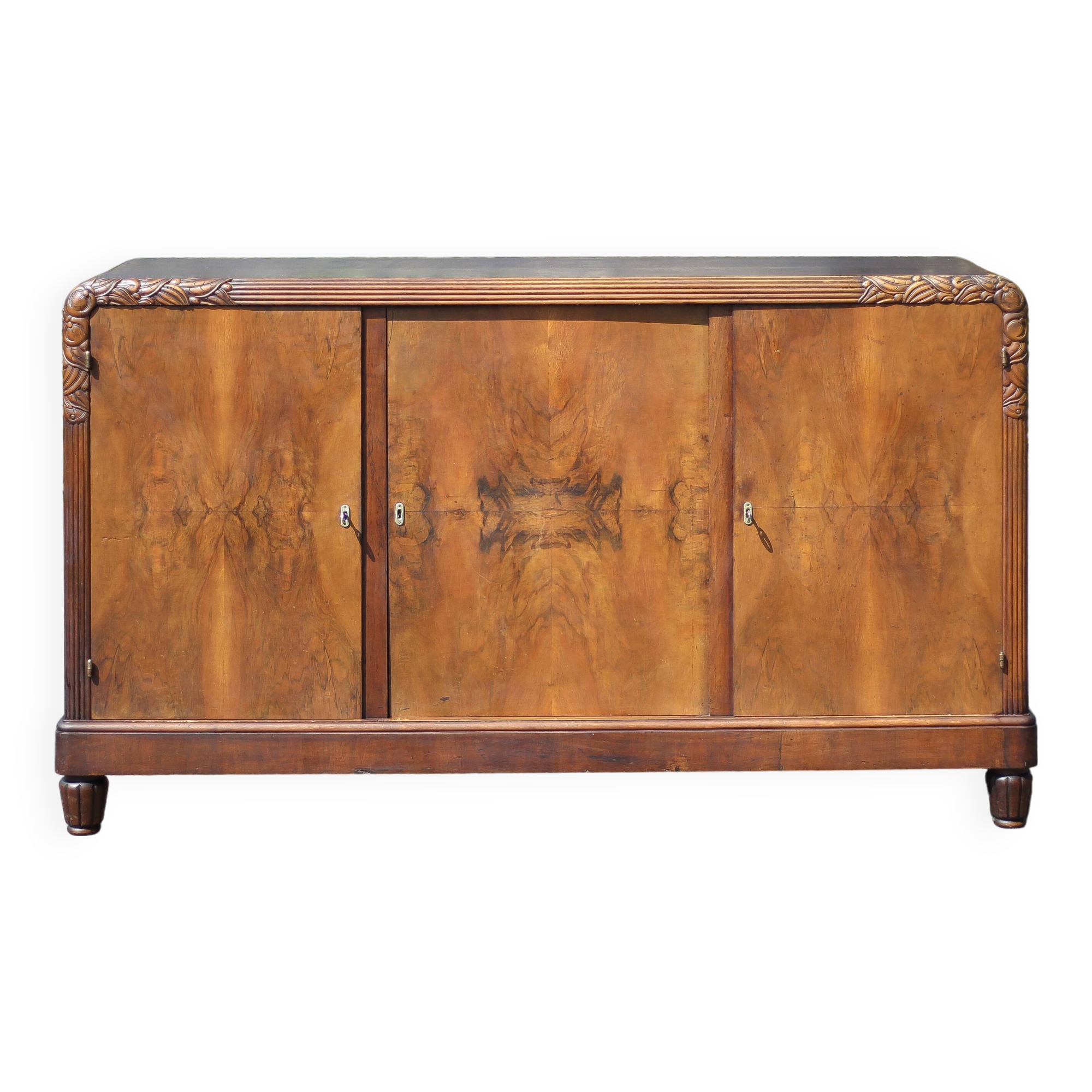 Art Deco sideboard, Art Deco buffet, Art Deco wooden furniture
