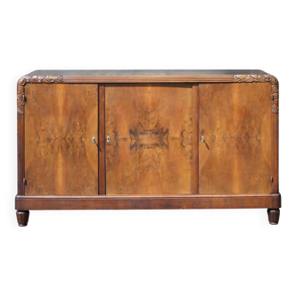 Art Deco sideboard, Art Deco buffet, Art Deco wooden furniture