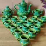 Coffee service Porterie Main Sars - Poteries 1862